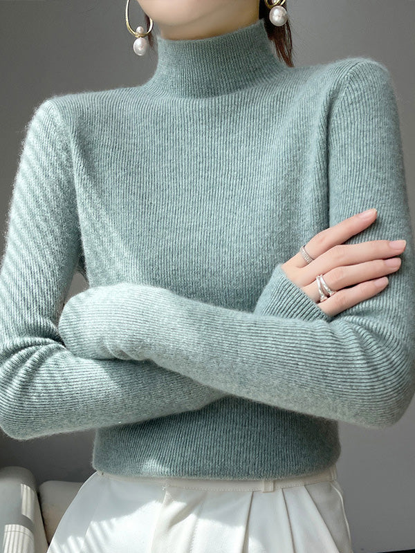 Adriana - Soft Knit Turtleneck Sweater