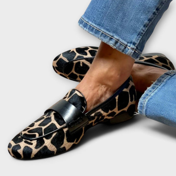 Louise - Orthopaedic Leopard Shoe