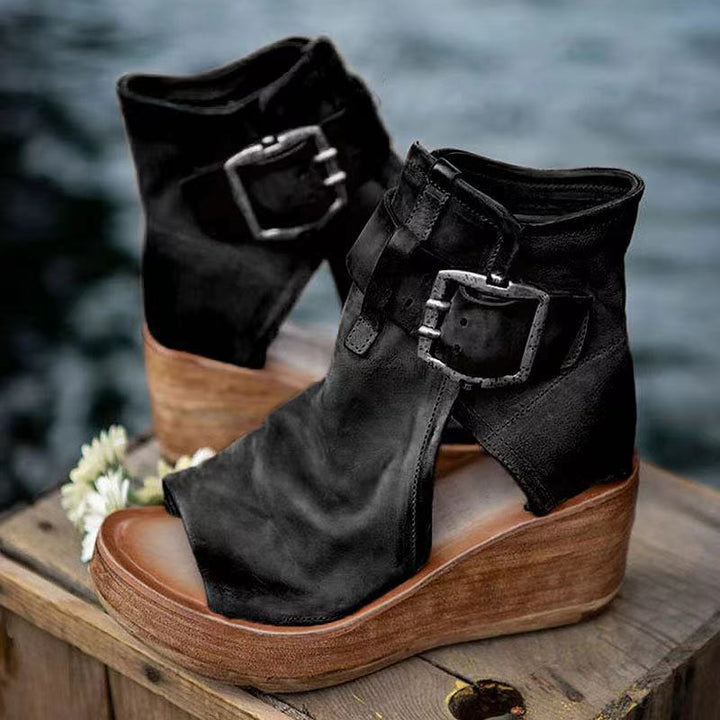 LIORA – STYLISH ORTHOPEDIC BOHO WEDGE SANDALS
