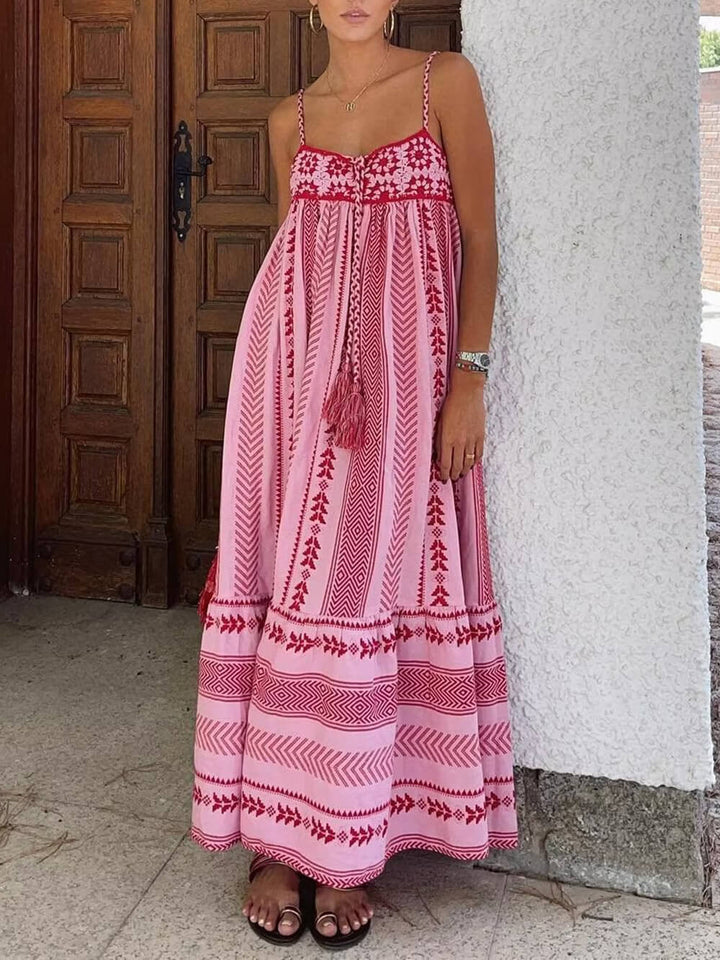 Victoria - Bohemian Breeze Maxi Dress