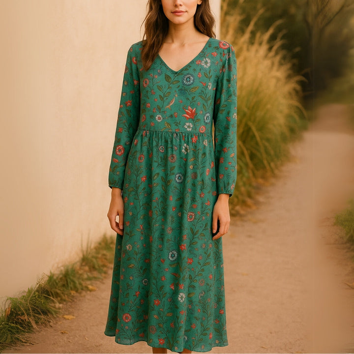 LIORAETH – BLOOMING ELEGANCE MAXI DRESS