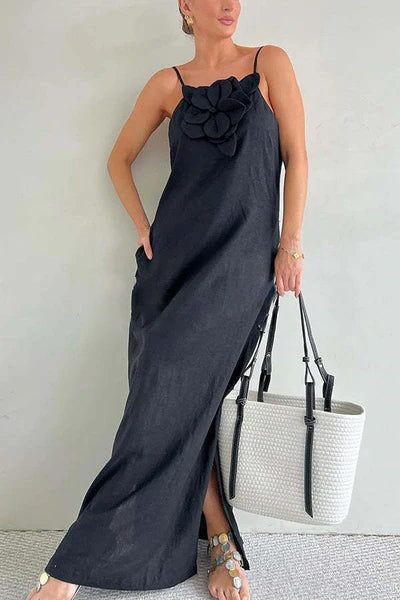 ELVIRETH – ELEGANT SUMMER DRESS WITH FLORAL GRACE