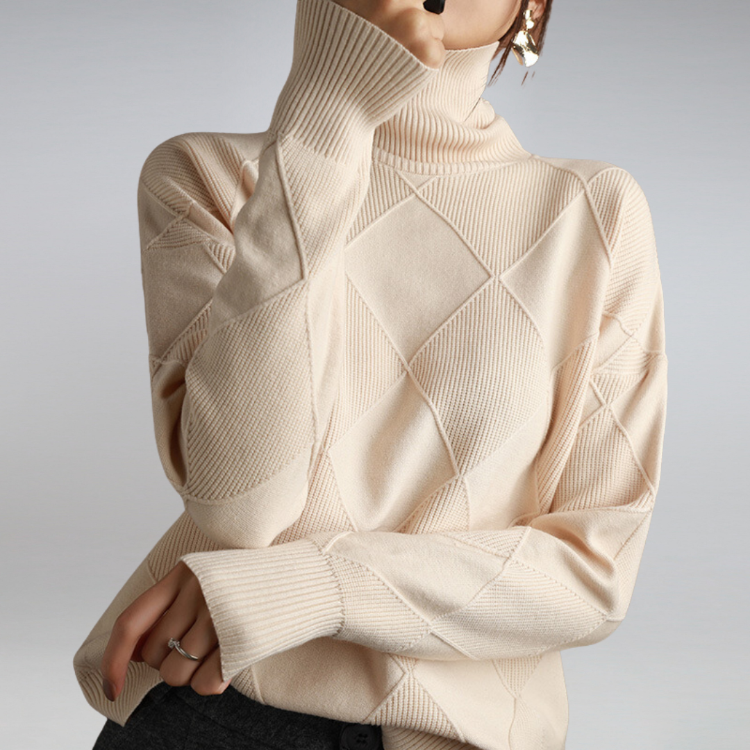 Mara - Luxe Textured Winter Sweater