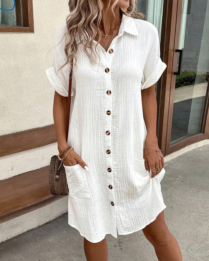 Chloe | Casual Summer Shirt Dress