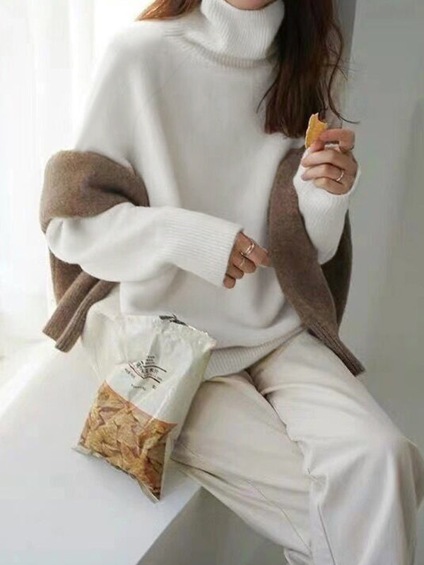 Heather - Cozy Turtleneck Sweater