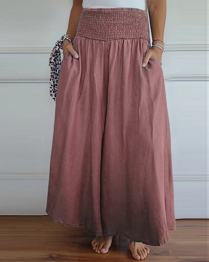 Reina - Comfy Wide-Leg Trousers