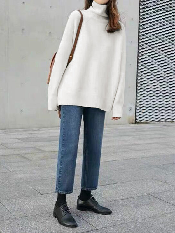 Heather - Cozy Turtleneck Sweater