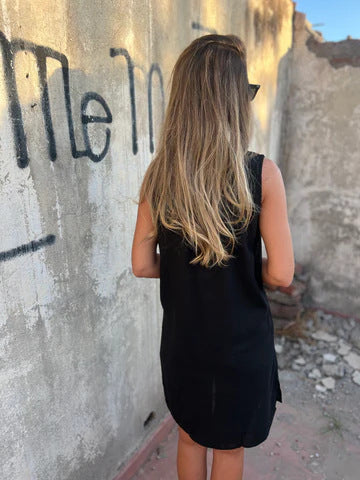 Macy - Comfy Cotton and Linen Summer Dress