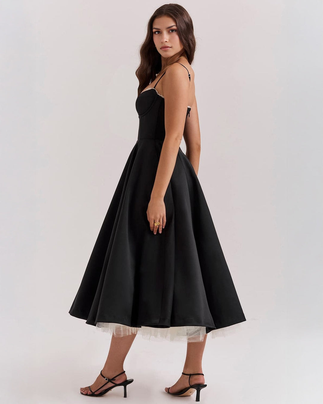 Ophira - Classy Corset Midi Dress