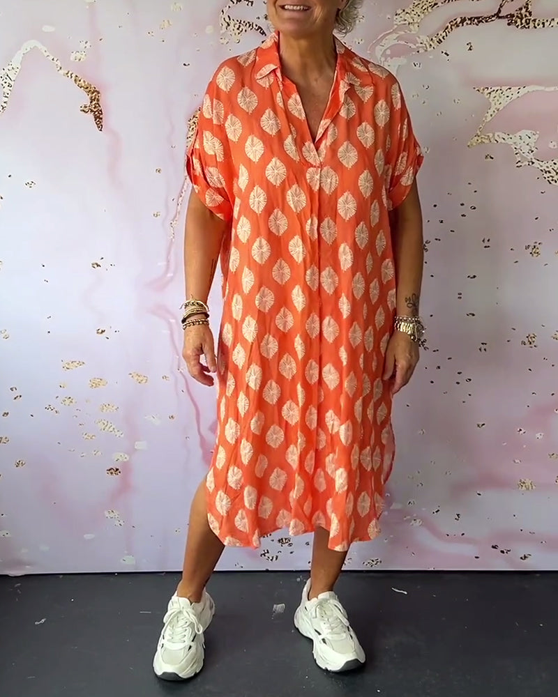 Paisley – Stylish Dress with V-Neck