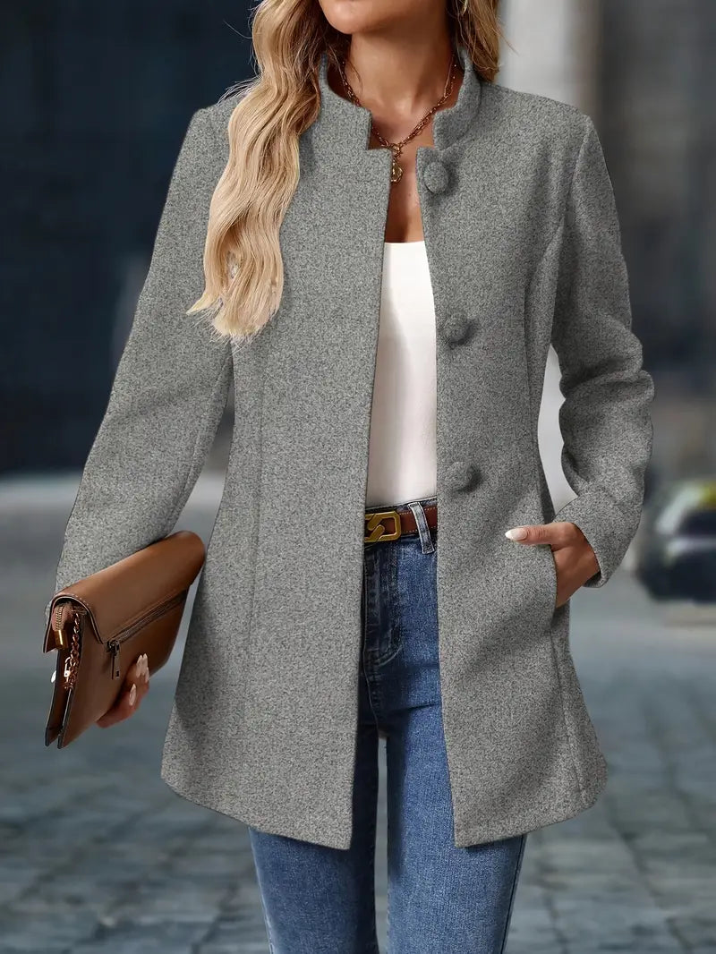 AMARA – FASHIONABLE SINGLE-BREASTED BLAZER