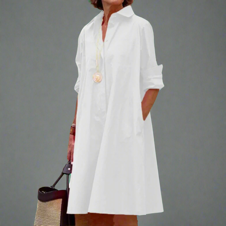 THALIRA – ELEGANT PREMIUM MIDI DRESS FOR TIMELESS STYLE