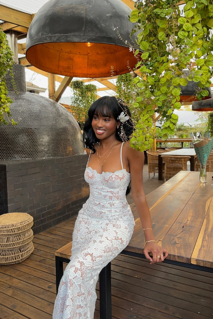 Janessa - Lace Maxi Dress