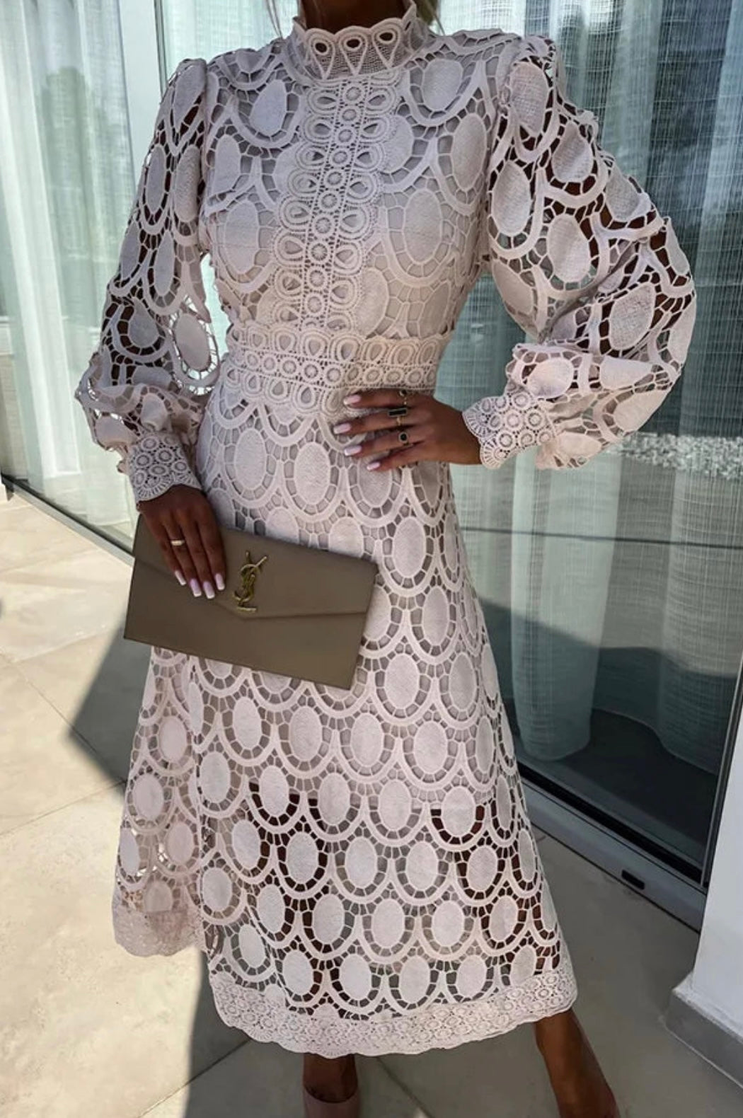 Amy - Elegant Lace Dress