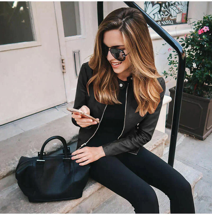Abigail - Italian Leather Jacket