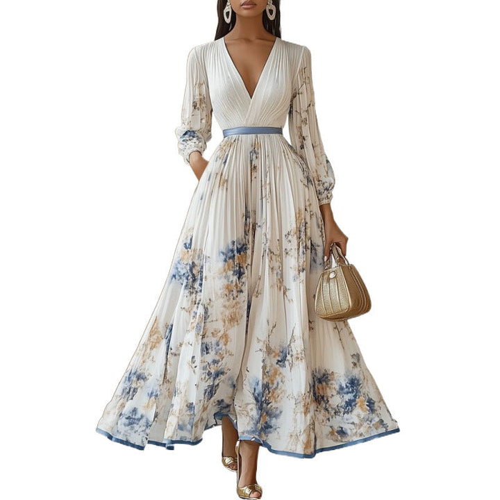 JESSENYA – ELEGANT PLEATED DRESS