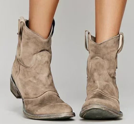 CIARA – SUEDE ANKLE BOOTS PREMIUM