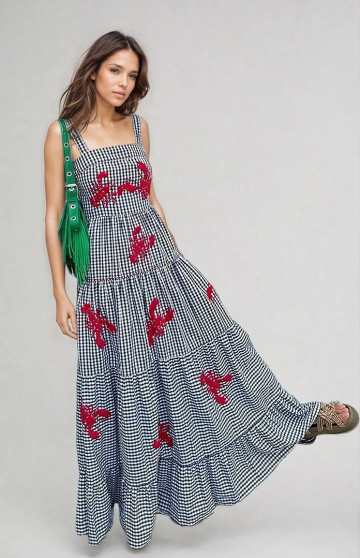 The Coastal Charm Maxi Dress