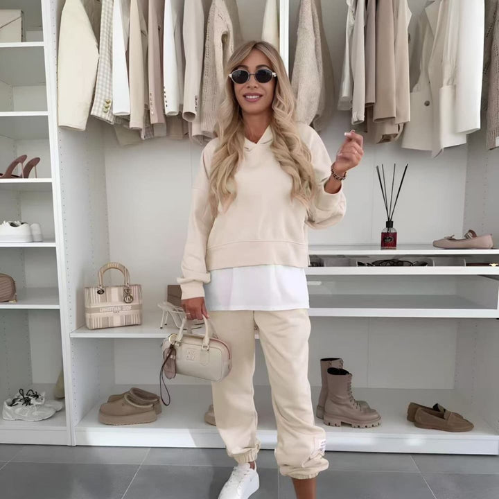 THALIRYN – HOODED CASUAL SWEATSHIRT SET