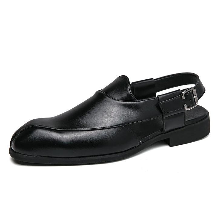 Cambridge Leather Cutout Loafers
