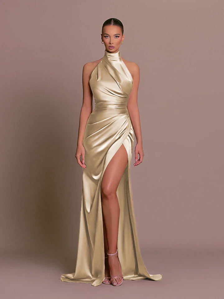 Rylee - Sleek Slit Gown