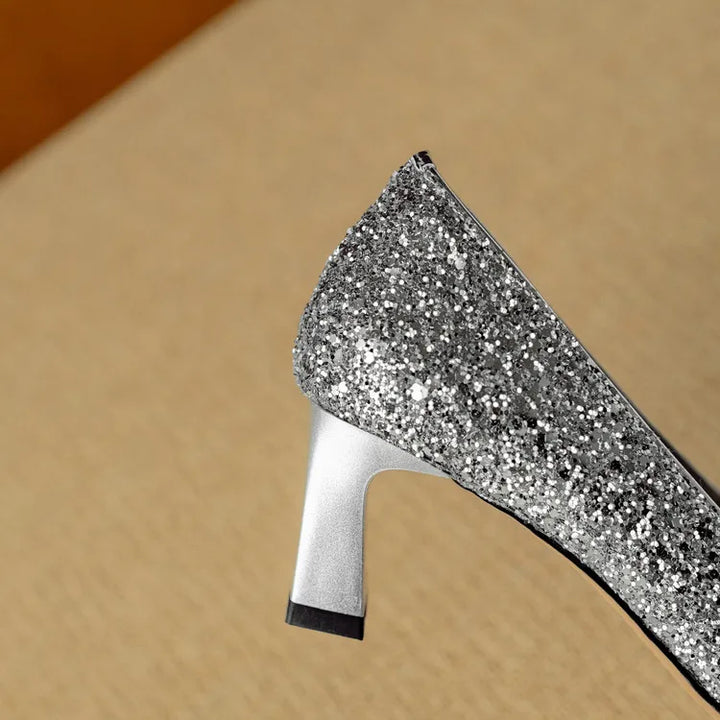 Gloria - Glitter Heels
