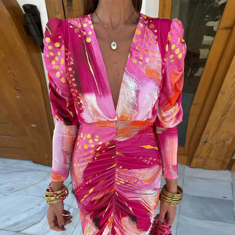 EVALISSE – RADIANT FLOW MAXI DRESS