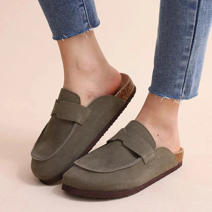 Crestar - Orthopedic Suede Clogs