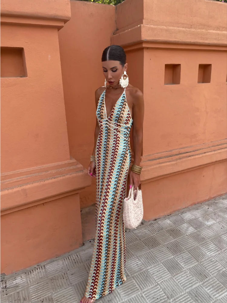 Dilara - Backless Maxi Dress
