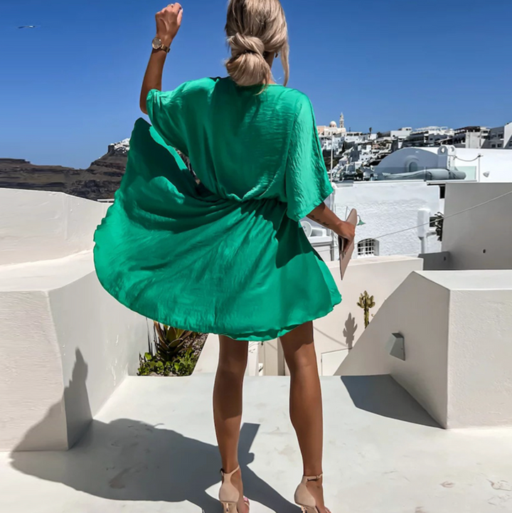 AYASHA – CHIC SUMMER HIGH WAIST MINI DRESS