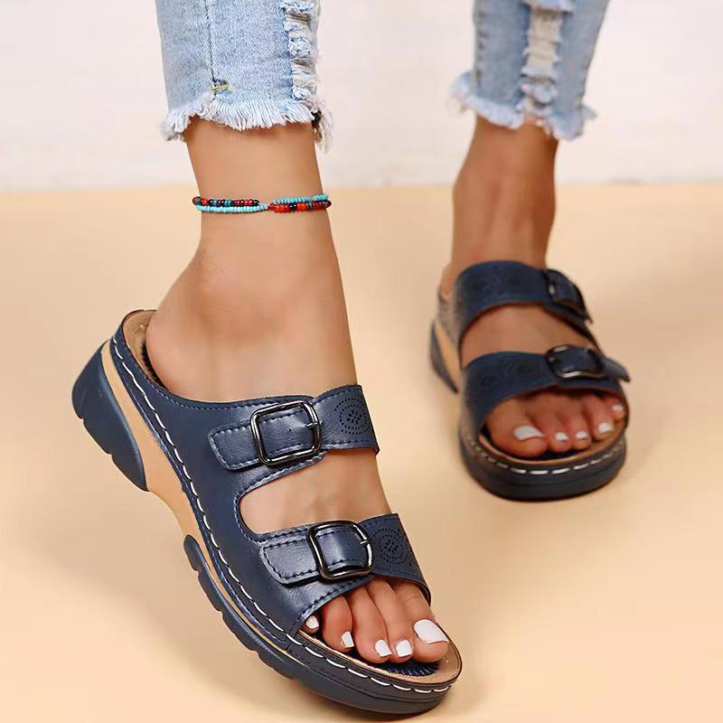 Diora | Orthopedic Leather Sandals