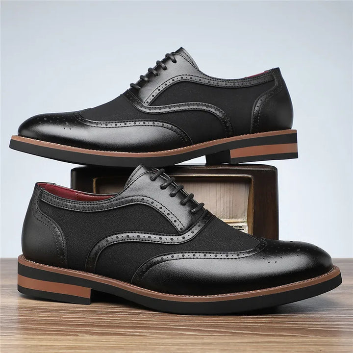 BAIRSTOW – TWO TONE OXFORD SHOES