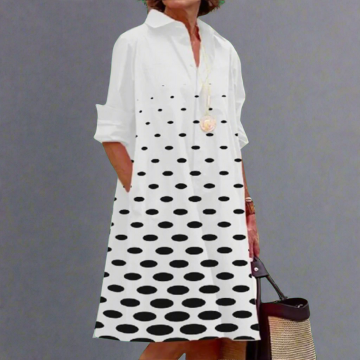 KELISARA – LUXURIOUS MIDI DRESS WITH ELEGANT DESIGN