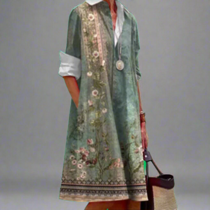 VAESSA – LUXE MIDI DRESS FOR EFFORTLESS ELEGANCE