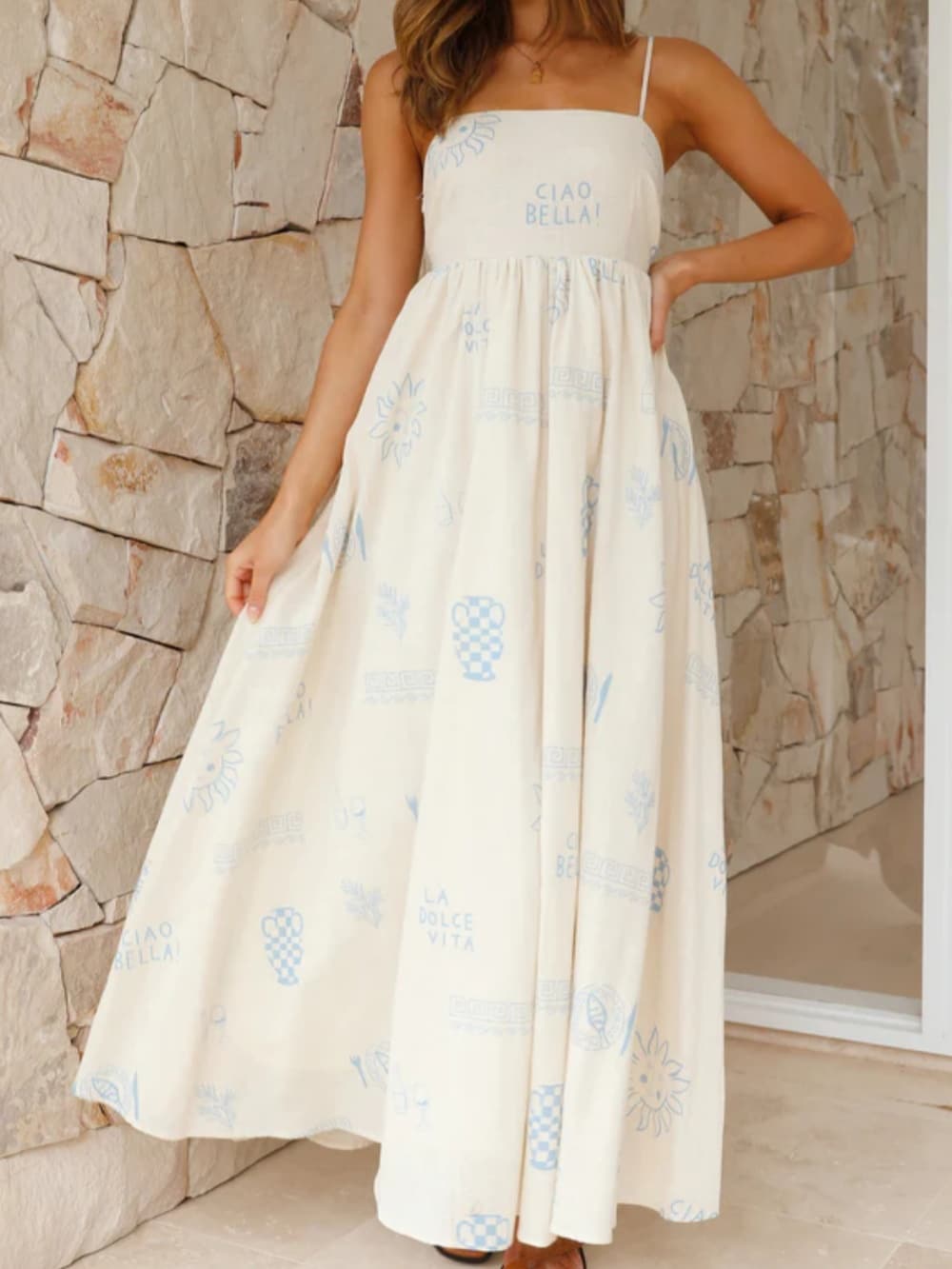 The Boho Charm Maxi Dress