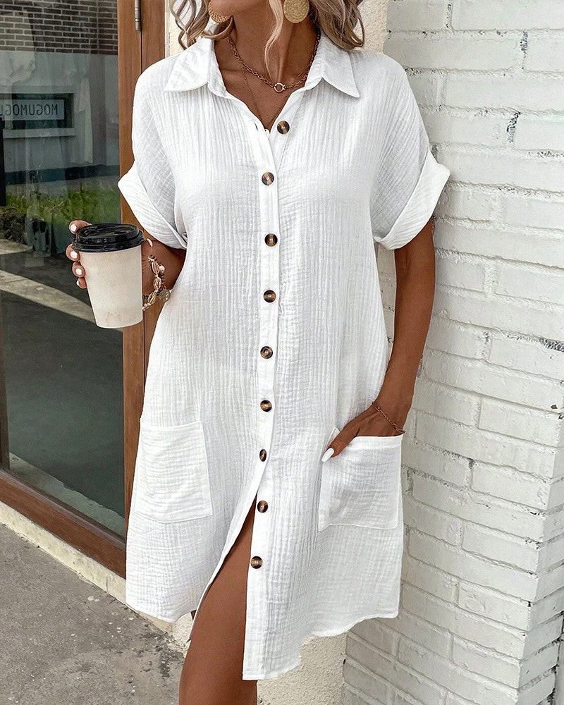 Chloe | Casual Summer Shirt Dress