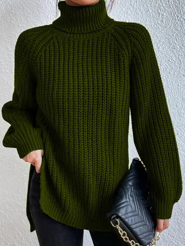 Ashlee - Chunky Knit Turtleneck Sweater