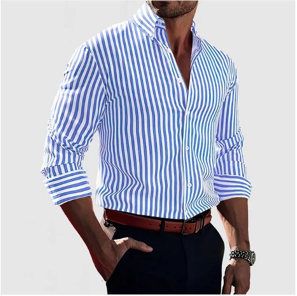 ZYLAH – STRIPED MEN’S SHIRT