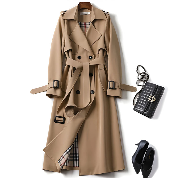Genevieve - Elegant Trench Coat with Timeless Style