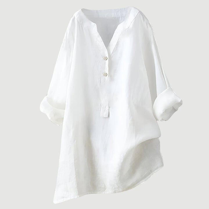 LYLA – AIRY AND COMFORTABLE LINEN TOP
