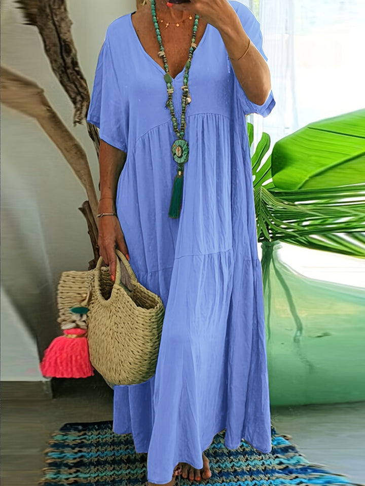Vida - Casual Plus Size Maxi Dress