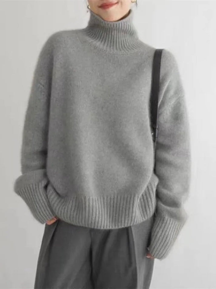 Joline® - Cashmere sweater with turtleneck