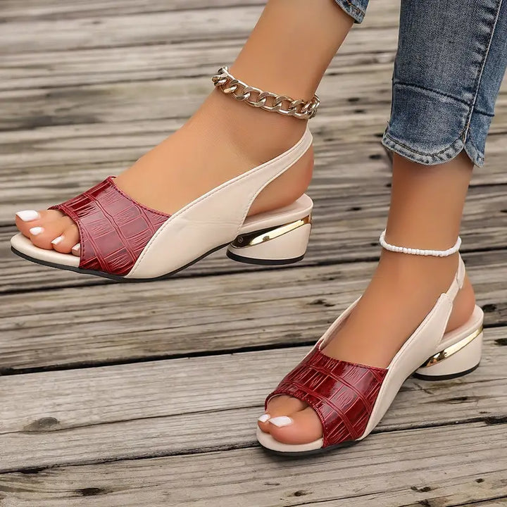 Whitney - Orthopedic Elegant Leather Sandals