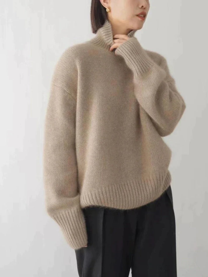 Joline® - Cashmere sweater with turtleneck
