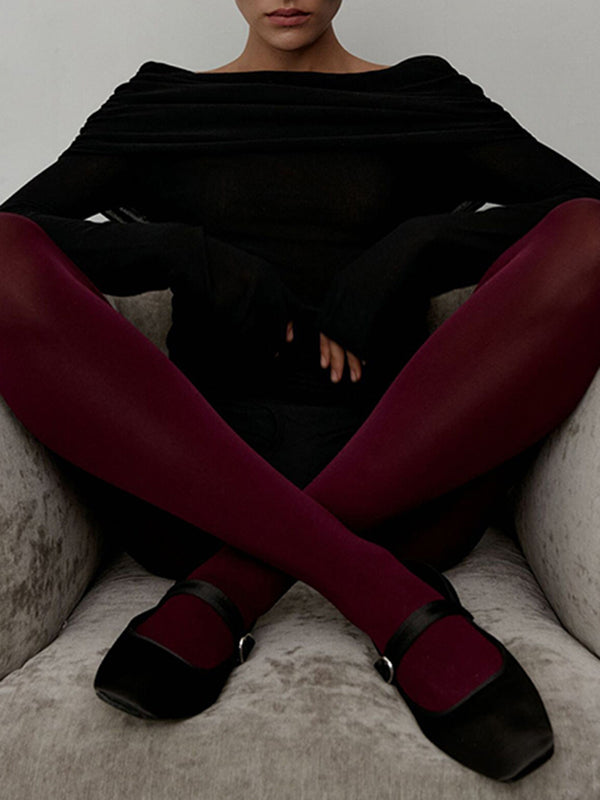 Erica - Off-Shoulder Elegance Sweater