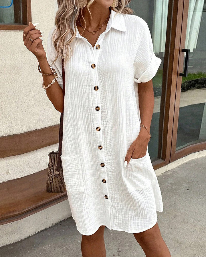 Chloe | Casual Summer Shirt Dress