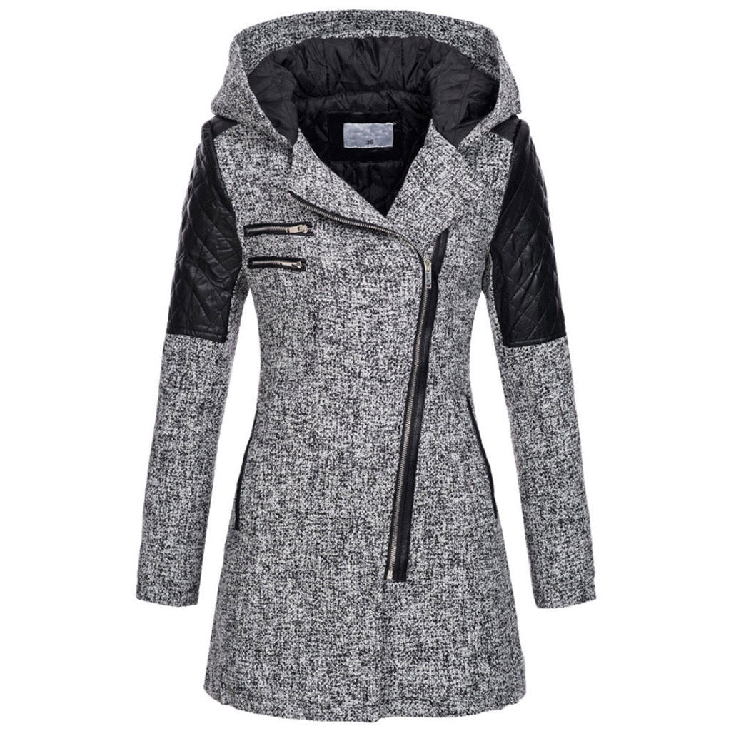 Khloe - Quilted Sleeve Coat