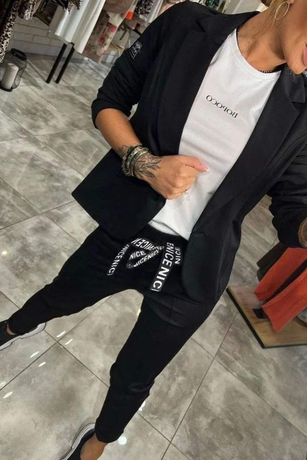 Fenna™ | Relaxed Solid Color Two-Piece Set for Women