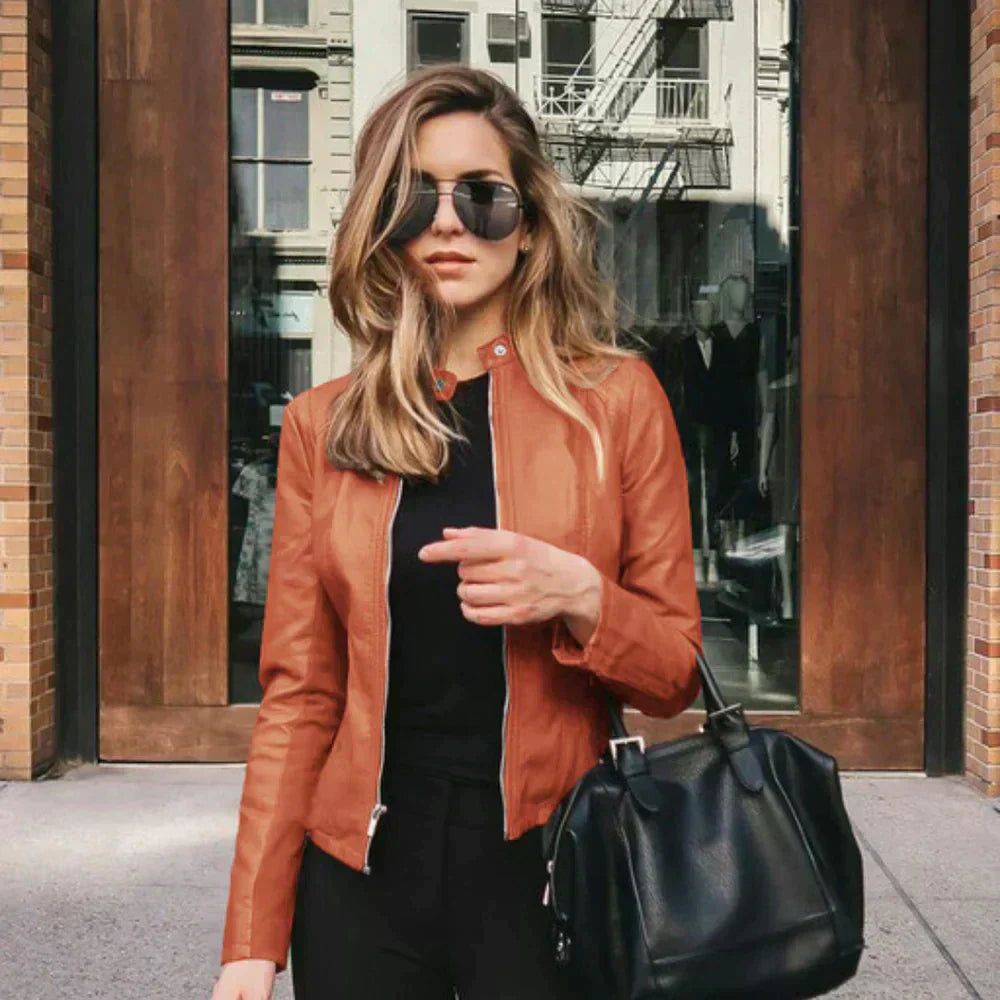 Abigail - Italian Leather Jacket