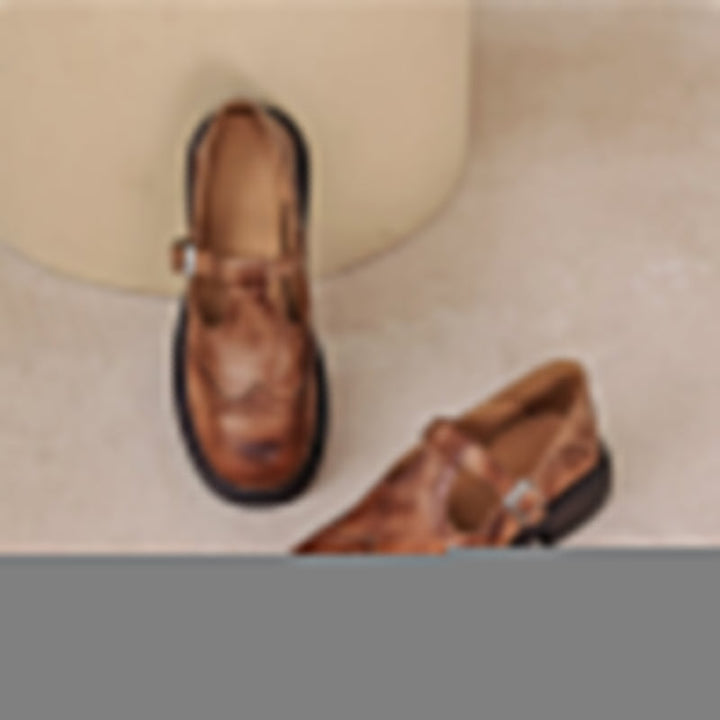 Risla Leather Mary Janes